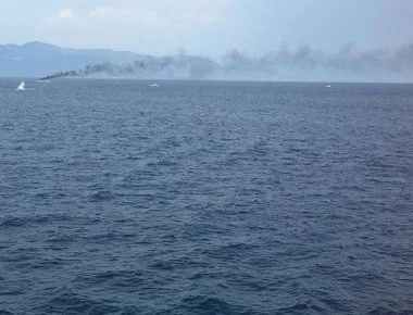 Φωτιά ξέσπασε σε σκάφος 8 μέτρων στους Παξούς - Βούλιαξε χωρίς θύματα